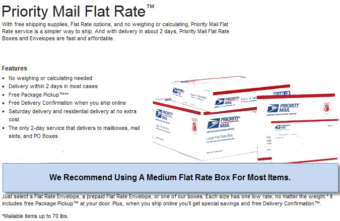 Flat Rate Priority Mail