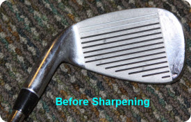 Golf Club Before Sharpening