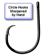 Circle Hooks Sharpened