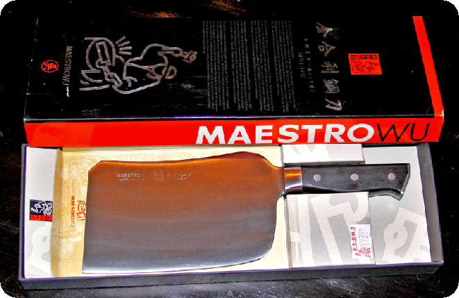 Maestrowu Cleaver Sharpened