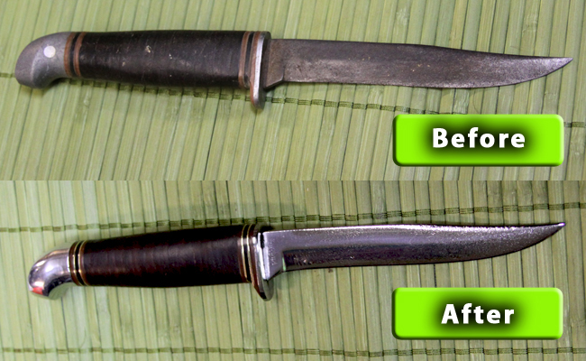 Knife Reconditioning Service  Knife Cleaning & Polishing Service