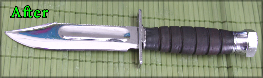 Military Knife restored After