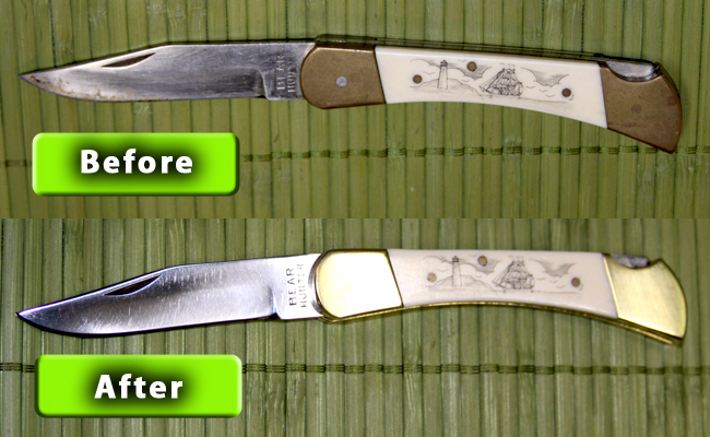 Scrimshaw Reconditioned Knife